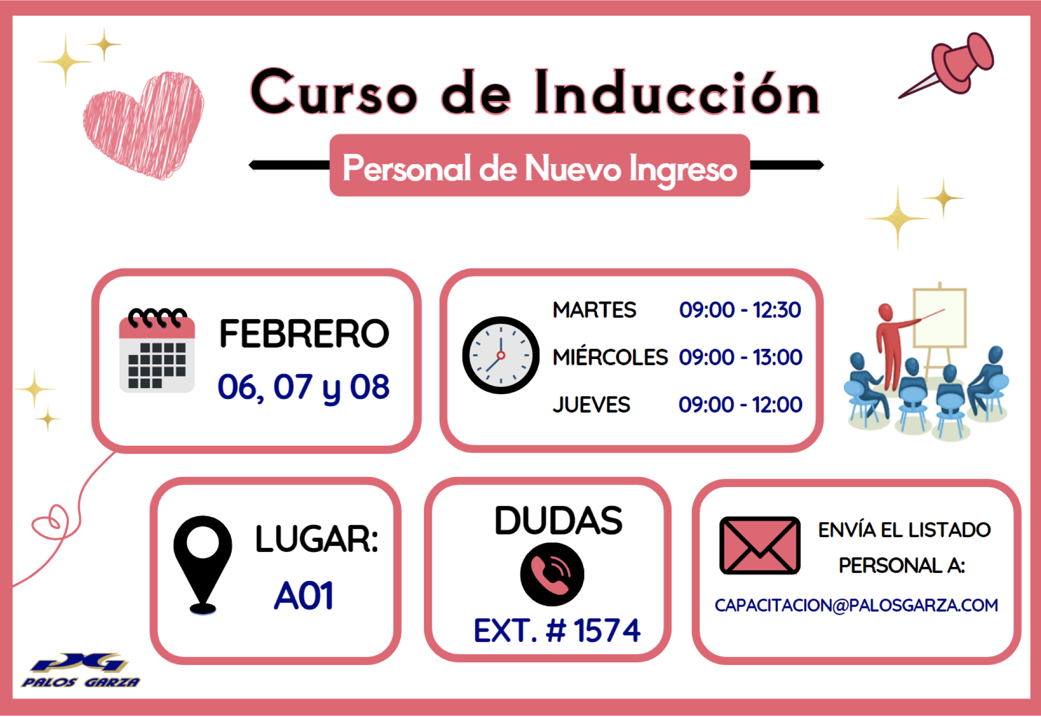 Curso de inducción - Febrero